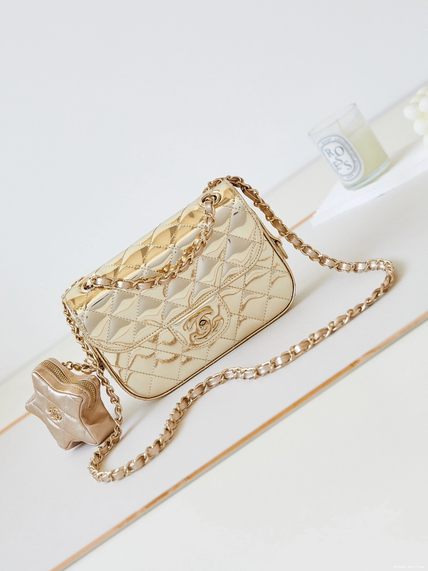 Hyper Peter COIN STAR CHANEL FLAP PURSE & BAG MINI 0714